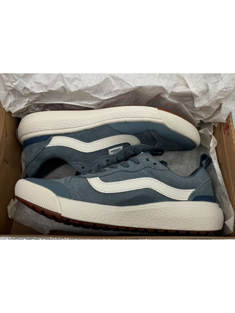 Vans UltraRange EXO Sneakers Blue Marshmallow Men's 7 Women's 8.5 New